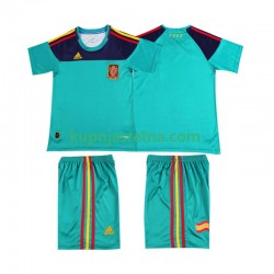 Dječja Domaći Home Golmanski Dresova Španjolska Retro 2010 Kratkih Rukava