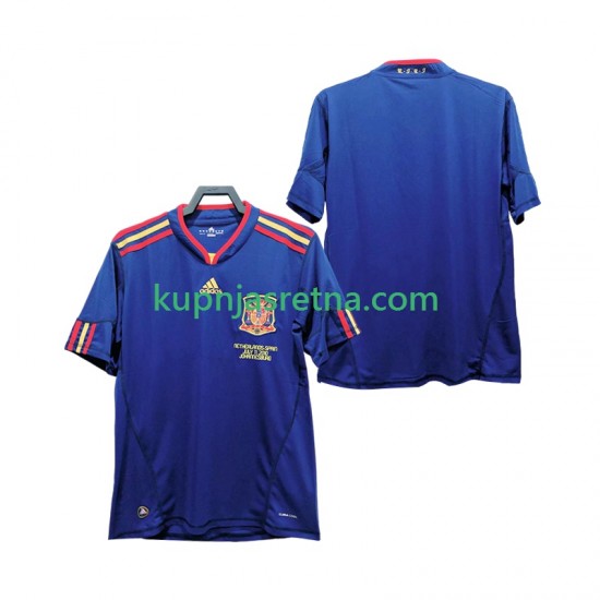 Muškarci Gostujući Away Dresova Španjolska Retro 2010 Kratkih Rukava