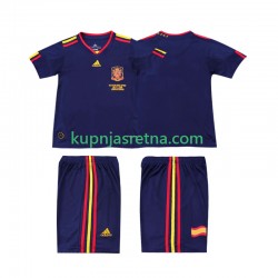 Dječja Gostujući Away Dresova Španjolska Retro 2010 Kratkih Rukava