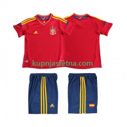 Dječja Domaći Home Dresova Španjolska Retro 2012 Kratkih Rukava