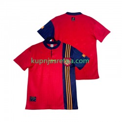 Muškarci Domaći Home Dresova Španjolska Retro 1996 Kratkih Rukava