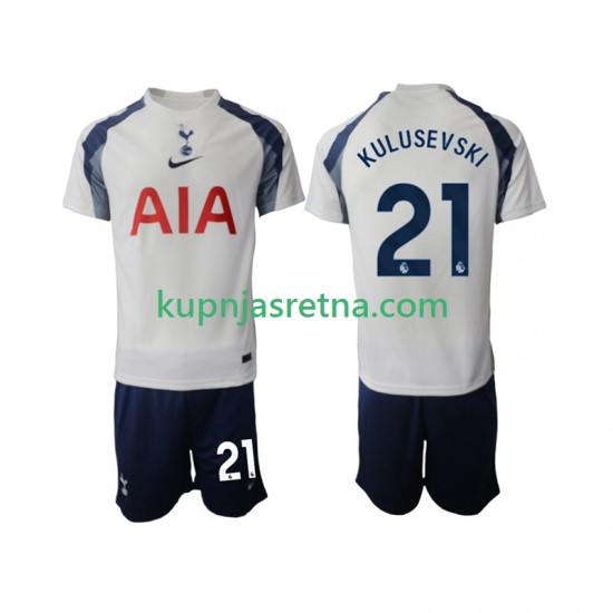 Dječja Domaći Home Dresova Tottenham Hotspur Kulusevski 21 2025-2026 Kratkih Rukava