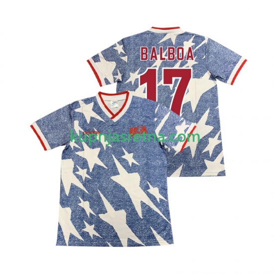 Muškarci Gostujući Away Dresova SAD BALBOA 17 Retro 1994 Kratkih Rukava
