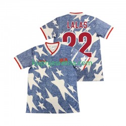 Muškarci Gostujući Away Dresova SAD LALAS 22 Retro 1994 Kratkih Rukava