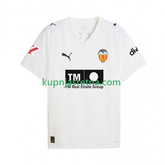 Muškarci Domaći Home Dresova Valencia CF 2025-2026 Kratkih Rukava