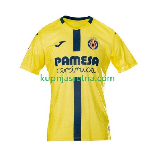 Muškarci Domaći Home Dresova Villarreal CF 2025-2026 Kratkih Rukava