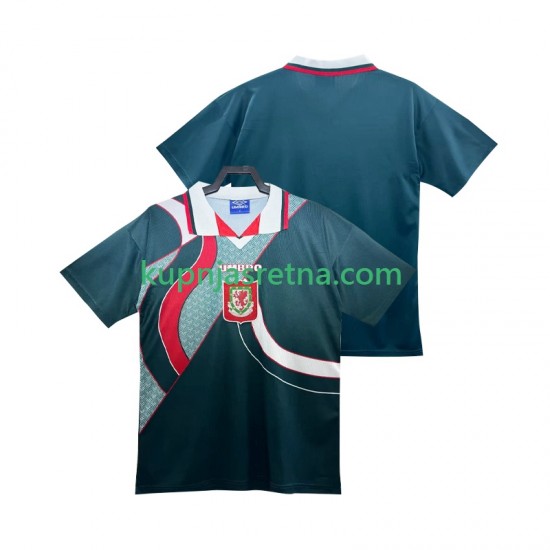 Muškarci Gostujući Away Dresova Wales Retro 1994 1995 Kratkih Rukava