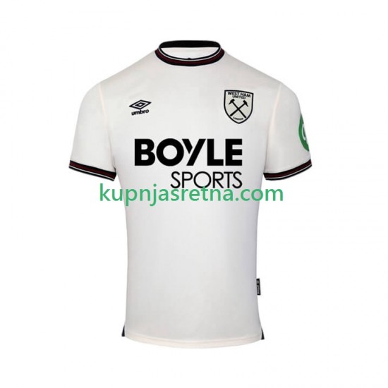 Muškarci Gostujući Away Dresova West Ham United 2025-2026 Kratkih Rukava