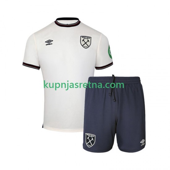 Dječja Gostujući Away Dresova West Ham United 2025-2026 Kratkih Rukava