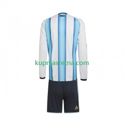 Dječja Domaći Home Dresova Argentina World Cup 2026 Dugim Rukavima