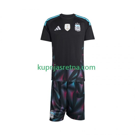 Dječja Domaći Home Golmanski Dresova Argentina World Cup 2026 Kratkih Rukava