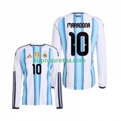 Muškarci Domaći Home Dresova Argentina Maradona 10 World Cup 2026 Dugim Rukavima