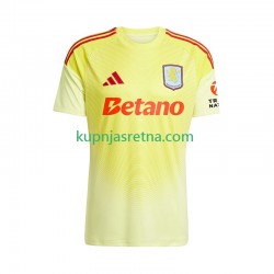 Muškarci Gostujući Away Golmanski Dresova Aston Villa 2025-2026 Kratkih Rukava