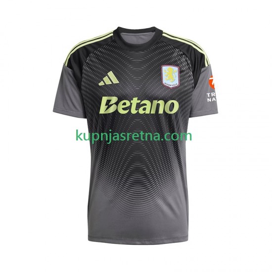 Muškarci Domaći Home Golmanski Dresova Aston Villa 2025-2026 Kratkih Rukava