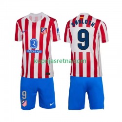 Dječja Domaći Home Dresova Atlético Madrid Alexander Sorloth 9 2025-2026 Kratkih Rukava Dječja Domaći Home Dresova Atlético Madrid Alexander Sorloth 9 2025-2026 Kratkih Rukava