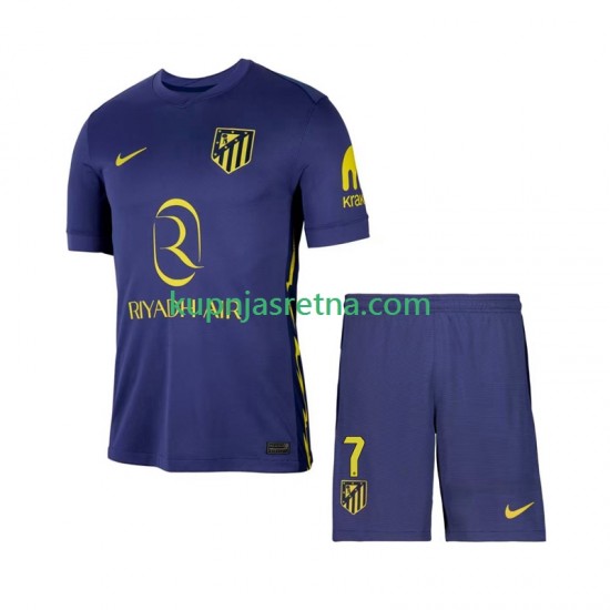 Dječja Gostujući Away Dresova Atlético Madrid Antoine Griezmann 7 2025-2026 Kratkih Rukava