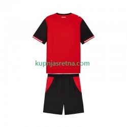 Dječja Domaći Home Dresova Austrija World Cup 2026 Kratkih Rukava