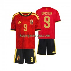 Dječja Domaći Home Dresova Belgija Openda 9 World Cup 2026 Kratkih Rukava Dječja Domaći Home Dresova Belgija Openda 9 World Cup 2026 Kratkih Rukava