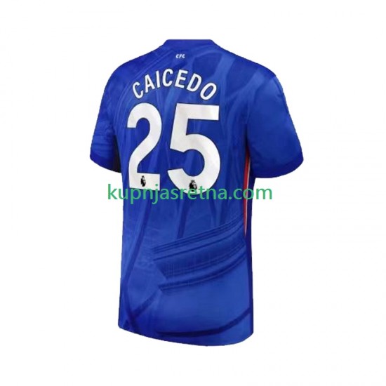 Muškarci Domaći Home Dresova Chelsea Moises Caicedo 25 2025-2026 Kratkih Rukava