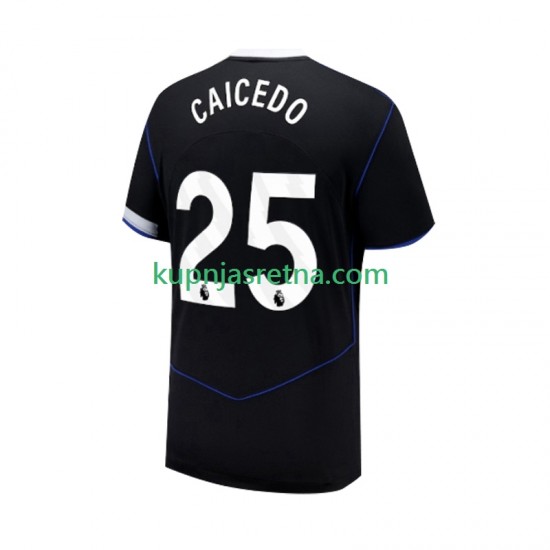 Muškarci Treći Dresova Chelsea Moises Caicedo 25 2025-2026 Kratkih Rukava