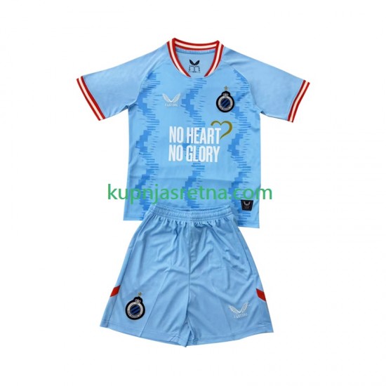 Dječja Treći Dresova Club Brugge 2025-2026 Kratkih Rukava