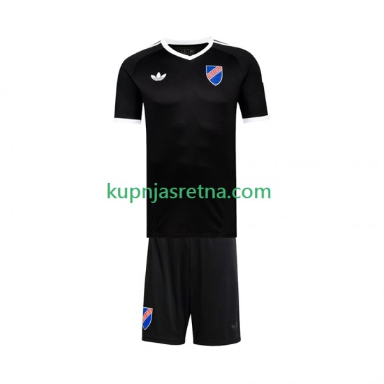 Dječja Domaći Home Golmanski Dresova Colo-Colo 2025-2026 Centenary Kratkih Rukava