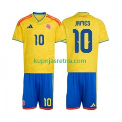 Dječja Domaći Home Dresova Kolumbija James Rodriguez 10 World Cup 2026 Kratkih Rukava Dječja Domaći Home Dresova Kolumbija James Rodriguez 10 World Cup 2026 Kratkih Rukava