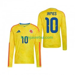 Muškarci Domaći Home Dresova Kolumbija James Rodriguez 10 World Cup 2026 Dugim Rukavima Muškarci Domaći Home Dresova Kolumbija James Rodriguez 10 World Cup 2026 Dugim Rukavima
