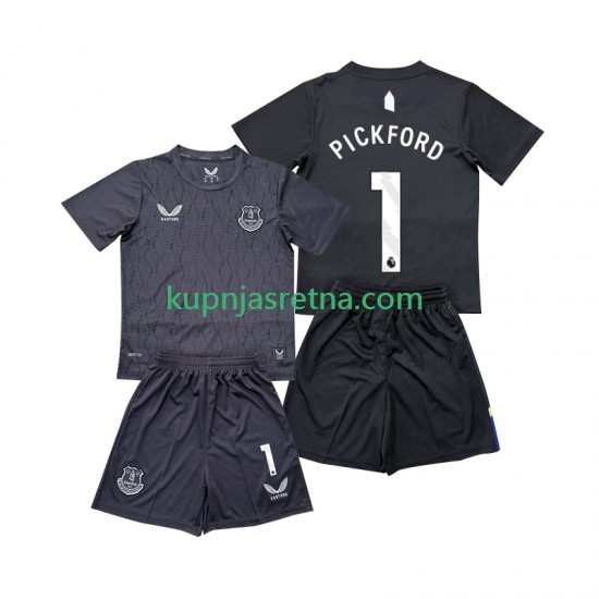 Dječja Gostujući Away Golmanski Dresova Everton Pickford 1 2025-2026 Kratkih Rukava