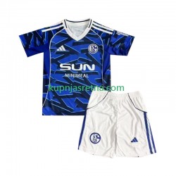 Dječja Domaći Home Dresova Schalke 04 FC 2025-2026 Kratkih Rukava