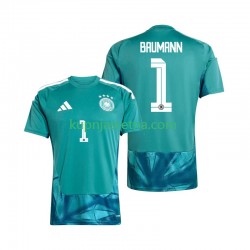 Muškarci Domaći Home Golmanski Dresova Njemačka Oliver Baumann 1 World Cup 2026 Kratkih Rukava Muškarci Domaći Home Golmanski Dresova Njemačka Oliver Baumann 1 World Cup 2026 Kratkih Rukava