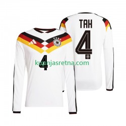 Muškarci Domaći Home Dresova Njemačka Jonathan Tah 4 World Cup 2026 Dugim Rukavima Muškarci Domaći Home Dresova Njemačka Jonathan Tah 4 World Cup 2026 Dugim Rukavima
