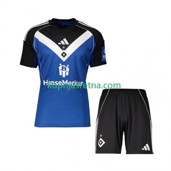 Dječja Gostujući Away Dresova Hamburger SV 2025-2026 Kratkih Rukava