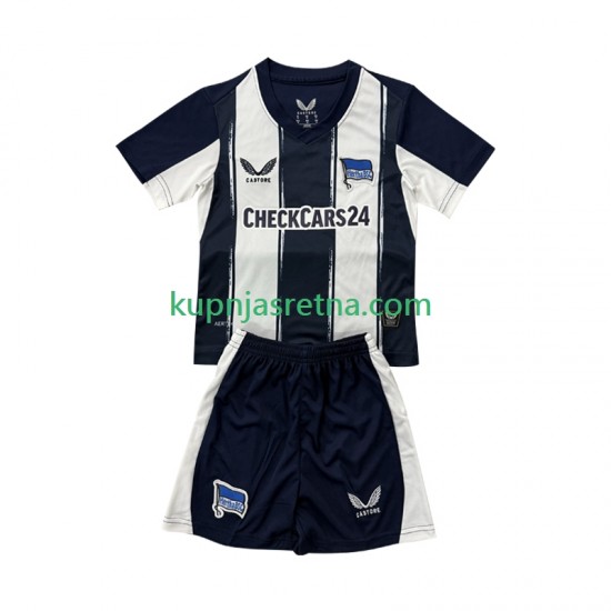 Dječja Domaći Home Dresova Hertha BSC 2025-2026 Kratkih Rukava