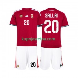 Dječja Domaći Home Dresova Mađarska Sallai 20 World Cup 2026 Kratkih Rukava Dječja Domaći Home Dresova Mađarska Sallai 20 World Cup 2026 Kratkih Rukava