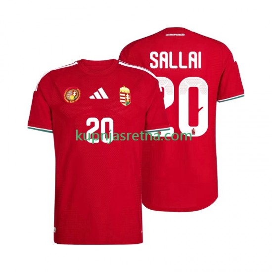 Muškarci Domaći Home Dresova Mađarska Sallai 20 World Cup 2026 Kratkih Rukava