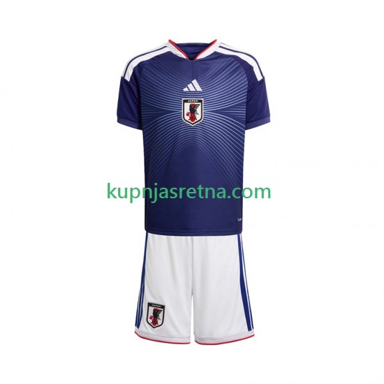 Dječja Domaći Home Dresova Japan World Cup 2026 Kratkih Rukava