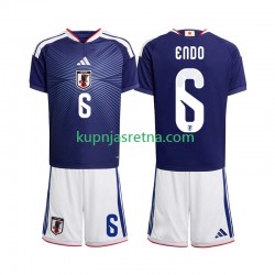 Dječja Domaći Home Dresova Japan Wataru Endo 6 World Cup 2026 Kratkih Rukava Dječja Domaći Home Dresova Japan Wataru Endo 6 World Cup 2026 Kratkih Rukava