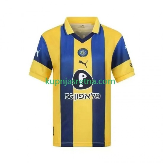 Muškarci Domaći Home Dresova Maccabi Tel Aviv 2025-2026 Kratkih Rukava