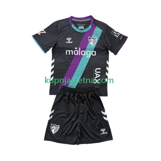 Dječja Gostujući Away Dresova Málaga CF 2025-2026 Kratkih Rukava