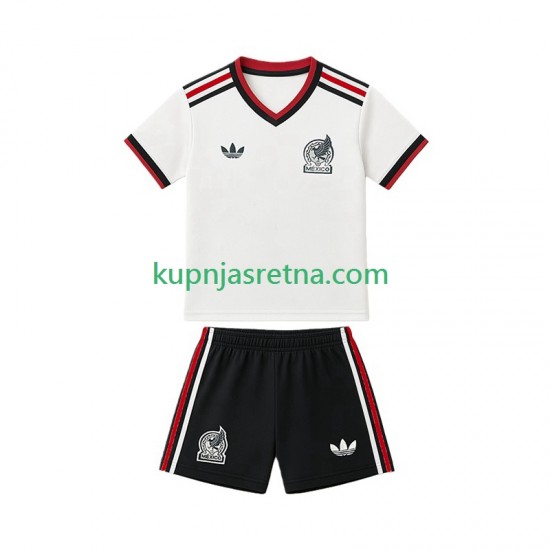Dječja Gostujući Away Dresova Meksiko World Cup 2026 Kratkih Rukava