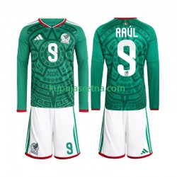 Dječja Domaći Home Dresova Meksiko Raul Jimenez 9 World Cup 2026 Dugim Rukavima