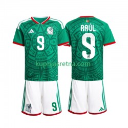 Dječja Domaći Home Dresova Meksiko Raul Jimenez 9 World Cup 2026 Kratkih Rukava