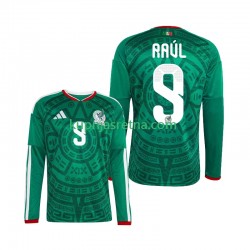 Muškarci Domaći Home Dresova Meksiko Raul Jimenez 9 World Cup 2026 Dugim Rukavima