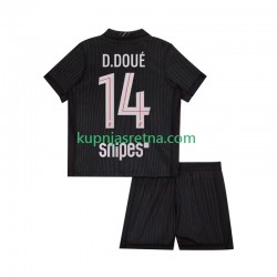 Dječja Četvrti Dresova Paris Saint-Germain Desire Doue 14 2025-2026 Kratkih Rukava