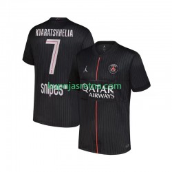 Muškarci Četvrti Dresova Paris Saint-Germain Khvicha Kvaratskhelia 7 2025-2026 Kratkih Rukava