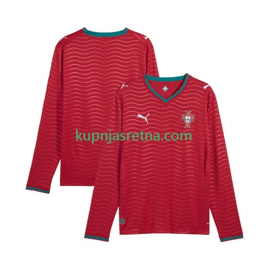 Muškarci Domaći Home Dresova Portugal World Cup 2026 Dugim Rukavima