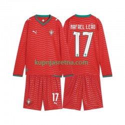 Dječja Domaći Home Dresova Portugal Rafael Leao 17 World Cup 2026 Dugim Rukavima