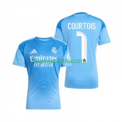 Muškarci Domaći Home Golmanski Dresova Real Madrid Thibaut Courtois 1 2025-2026 Kratkih Rukava Muškarci Domaći Home Golmanski Dresova Real Madrid Thibaut Courtois 1 2025-2026 Kratkih Rukava