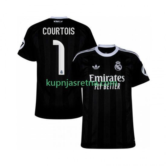 Muškarci Treći Golmanski Dresova Real Madrid Thibaut Courtois 1 2025-2026 Kratkih Rukava